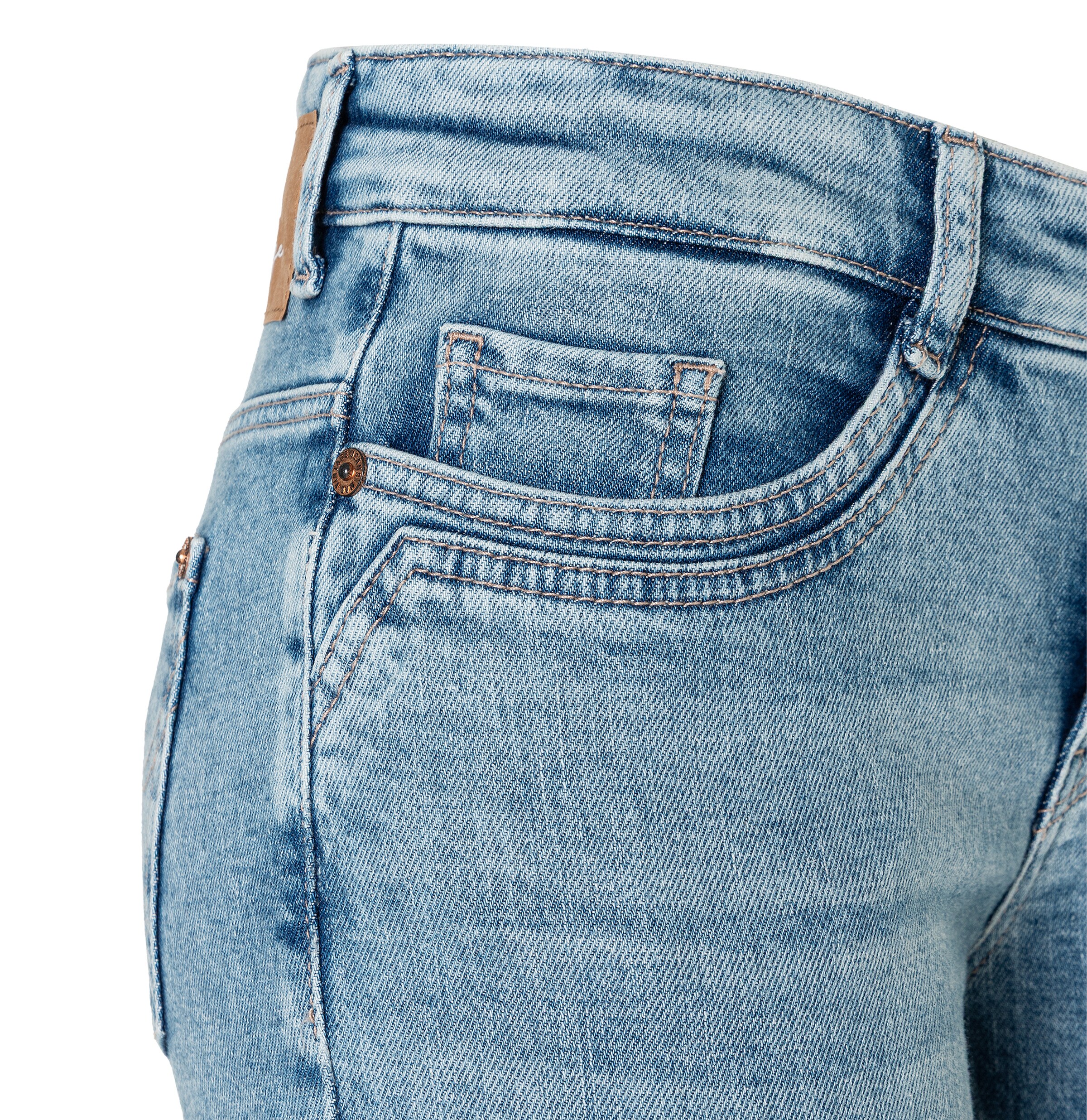 MAC Flared Jeans in Blau