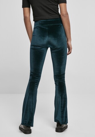 Bootcut Leggings Urban Classics en vert