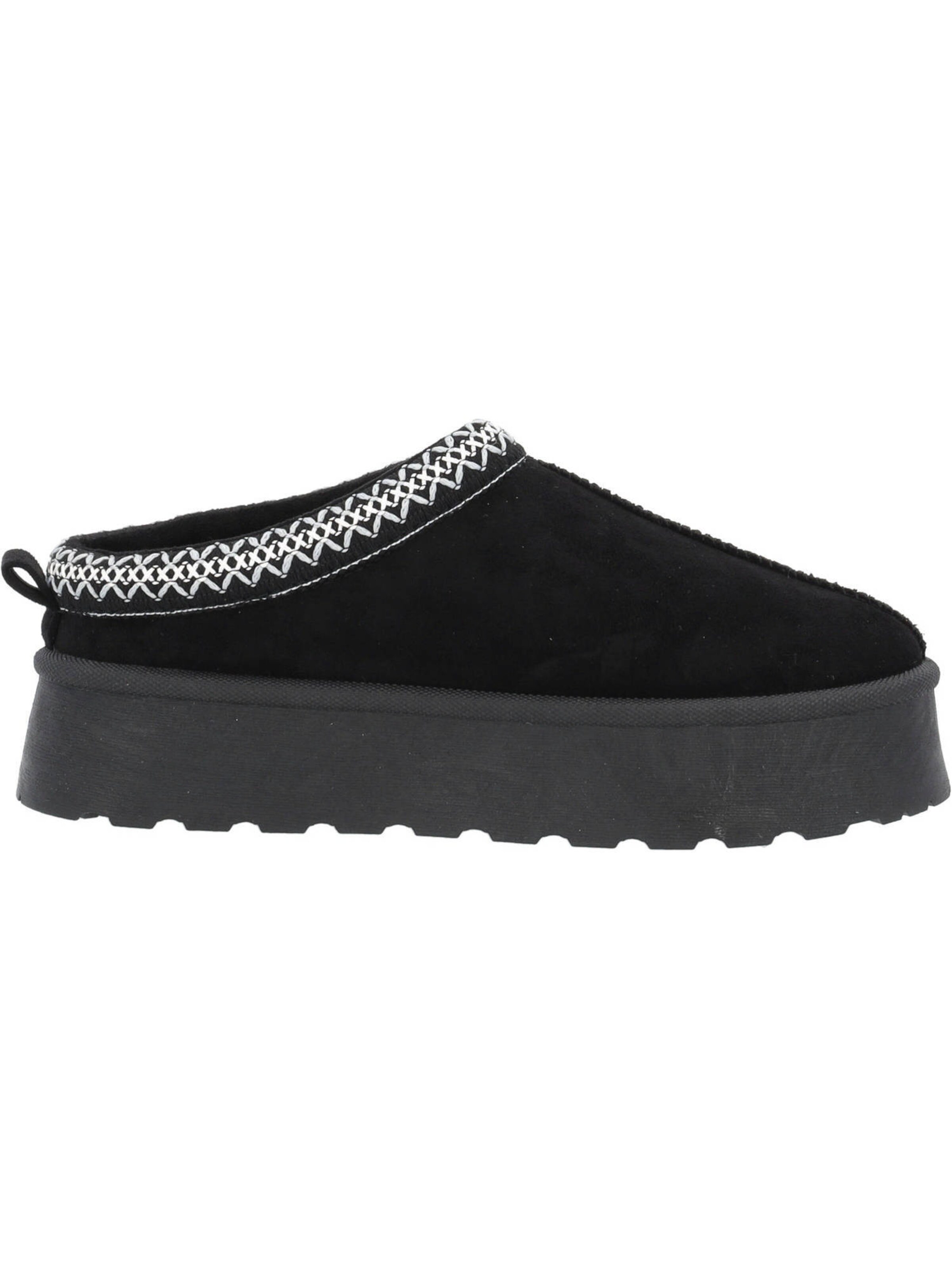 Palado Hausschuh 'Asinara' in Schwarz