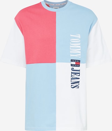 Tommy Jeans T-shirt i blå: framsida