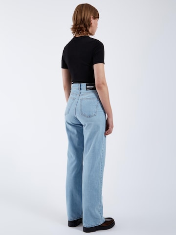 Dr. Denim Regular Jeans 'Echo High Straight' in Blauw