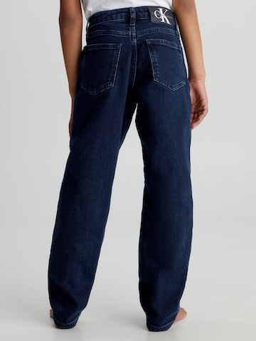 Calvin Klein Jeans Loosefit Jeans 'Barrel' in Blauw