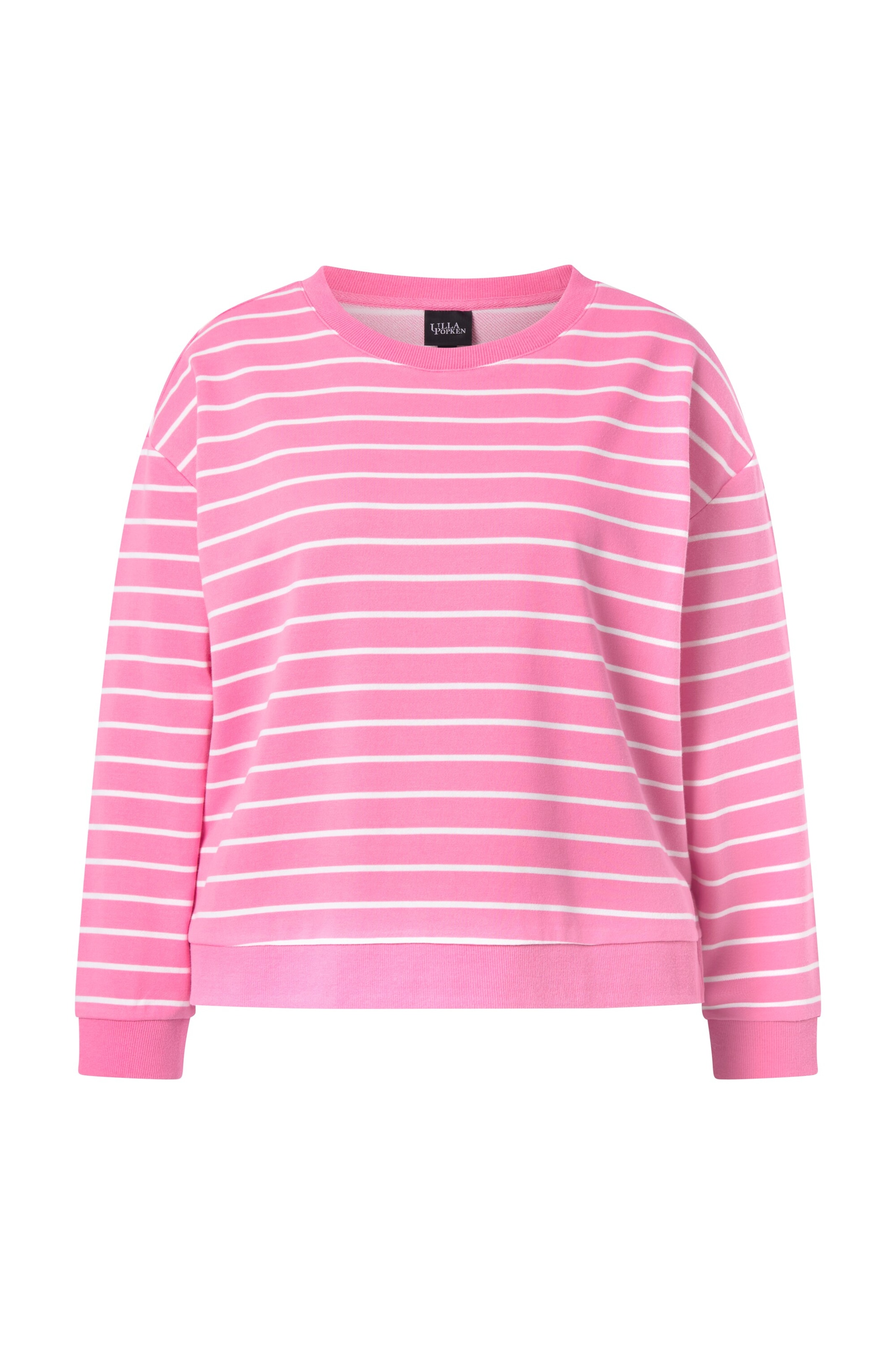 Ulla Popken Sweatshirt in Pink: Vorderseite