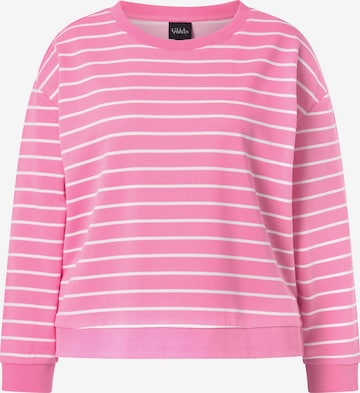 Ulla Popken Sweatshirt in Pink: Vorderseite