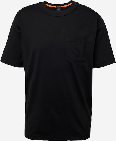 BOSS Orange Μπλουζάκι σε μαύρο, Άποψη προϊόντος