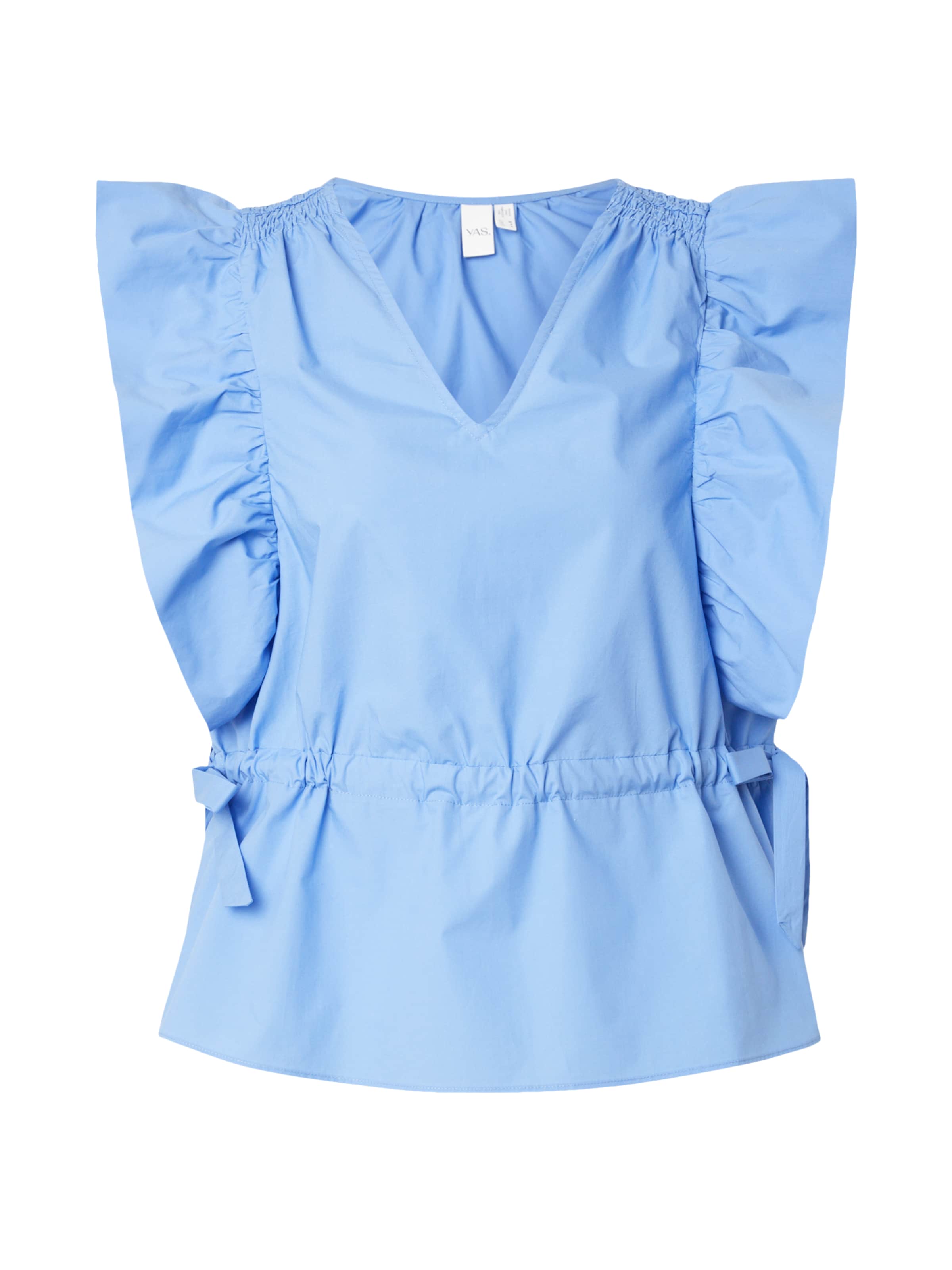 YAS Bluse 'YASUlea' i blå: forside