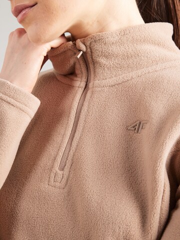 4F Αθλητικό πουλόβερ σε μπεζ