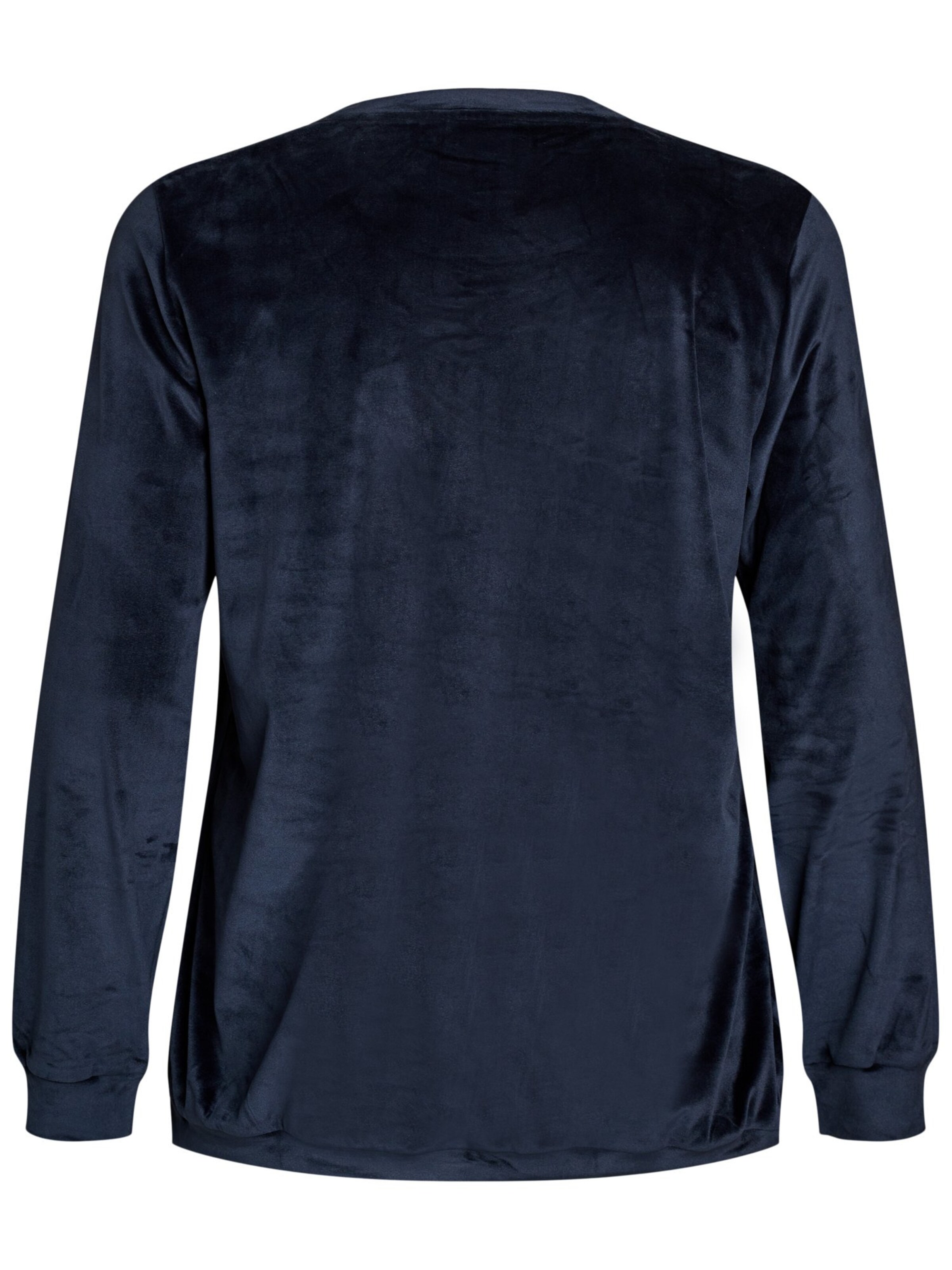 Zizzi Sweatshirt in Blau