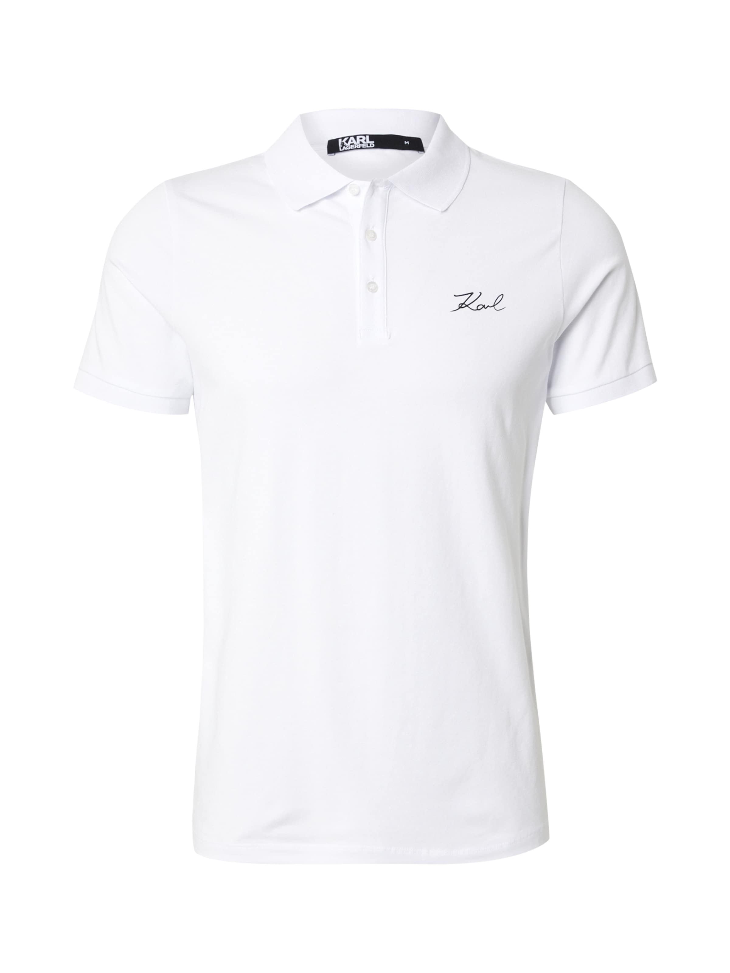Karl Lagerfeld Shirt in Wit: voorkant