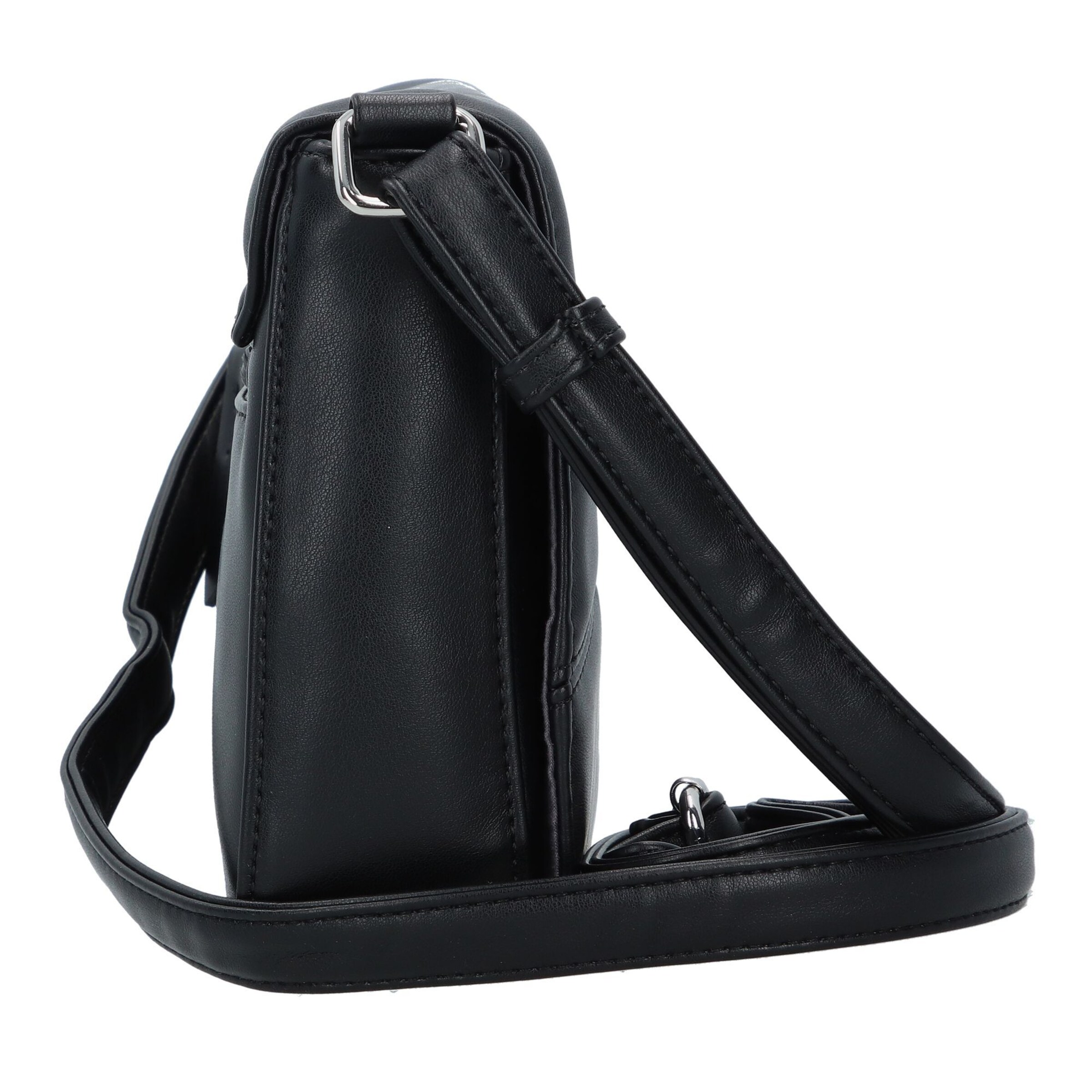 Sac à bandoulière 'Milla' TOM TAILOR DENIM en noir