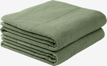 SCHIESSER Shower Towel 'Turin' in Green: front