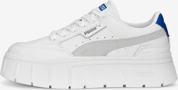 Sneaker bassa 'Mayze Stack Wns' di PUMA in bianco: frontale