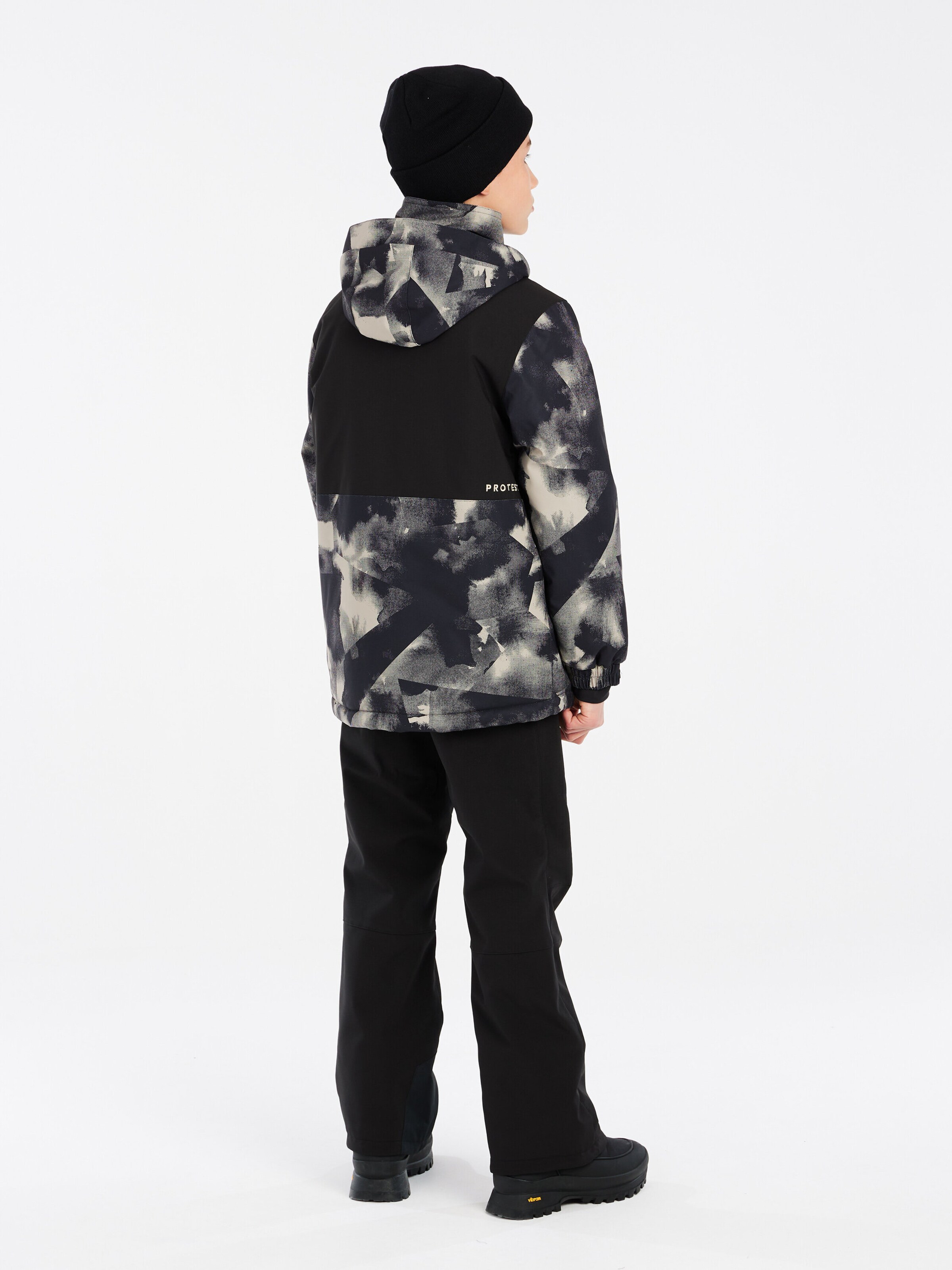 PROTEST Sportjacke 'PRTWOLVE JR'‌‌‌‌‌‌‌‌‌ in Schwarz