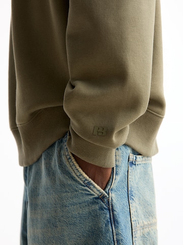 Pull&Bear Sweatshirt i grøn