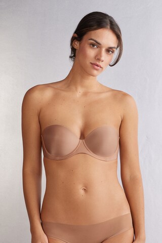 INTIMISSIMI Balconette Bra in Beige: front