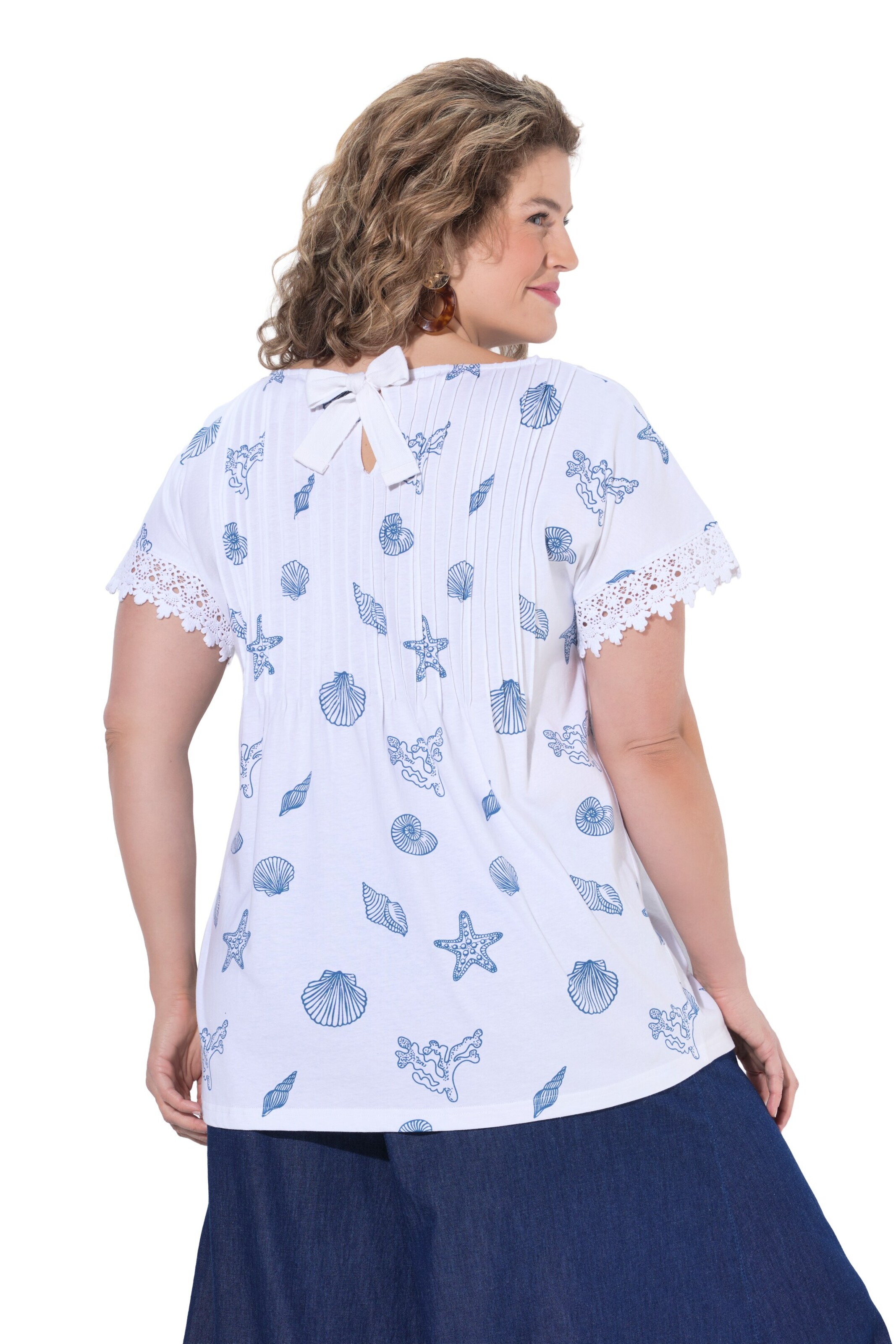 Ulla Popken Shirt in Weiß