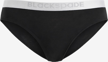Blackspade Slip in Zwart: voorkant