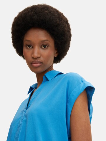 Camicia da donna di TOM TAILOR in blu