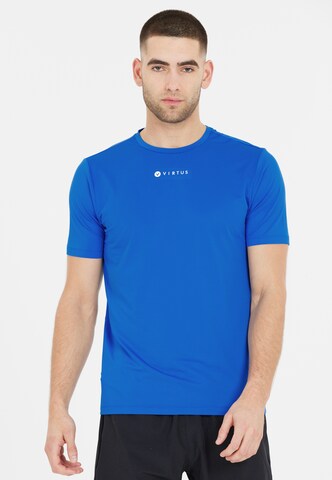 Virtus Performance Shirt 'Roger' in Blue: front