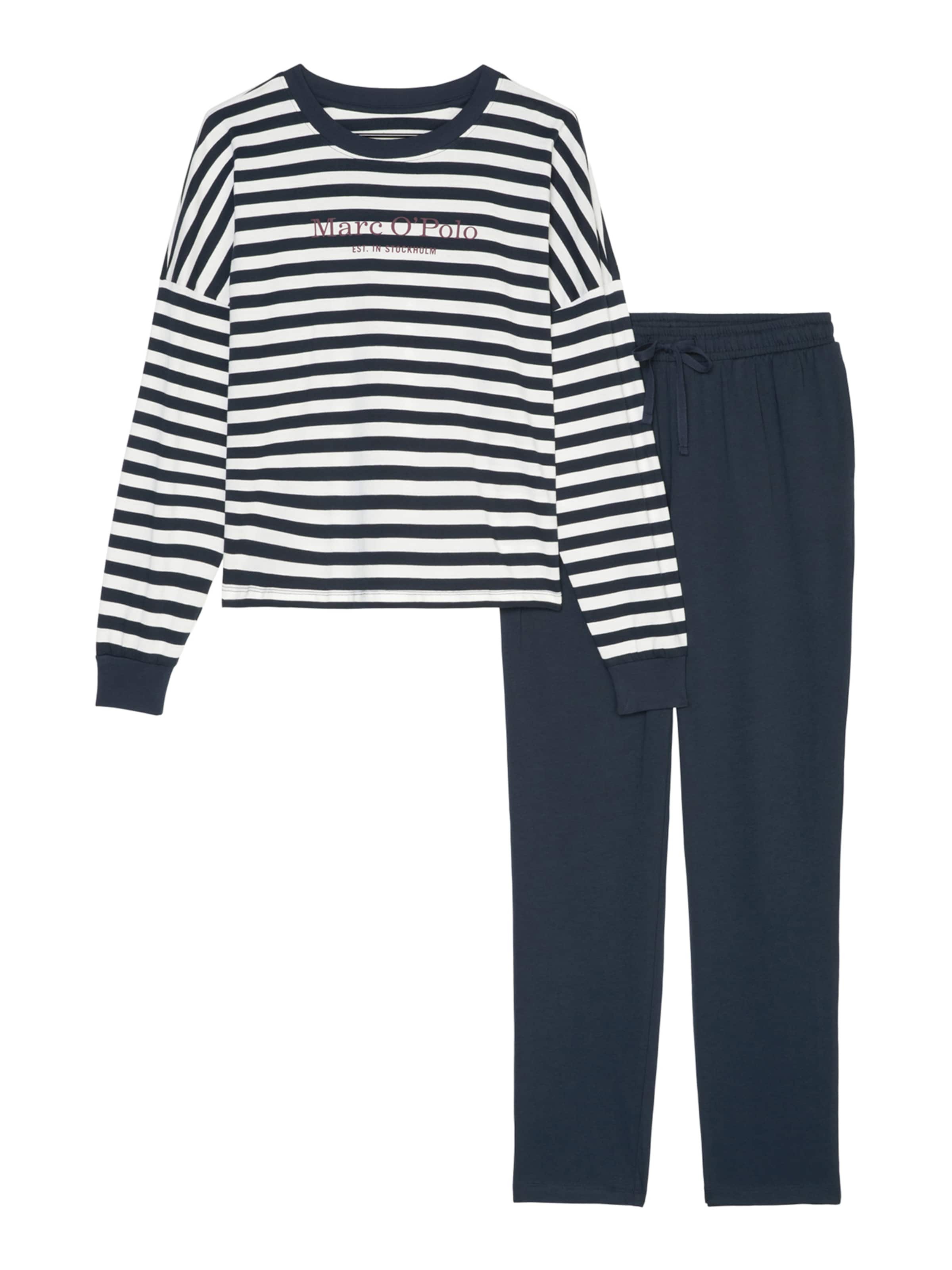 Pyjama ' Mix & Match Cotton ' Marc O'Polo en bleu : devant