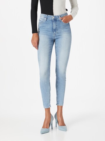 Calvin Klein Jeans - Skinny Calças de ganga em azul: frente