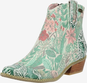 Bottines Laura Vita en vert : devant