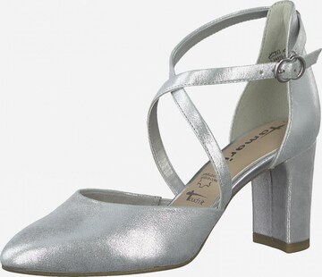 TAMARIS Pumps in Silver: front