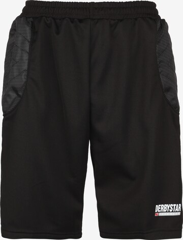DERBYSTAR Regular Workout Pants in Black: front