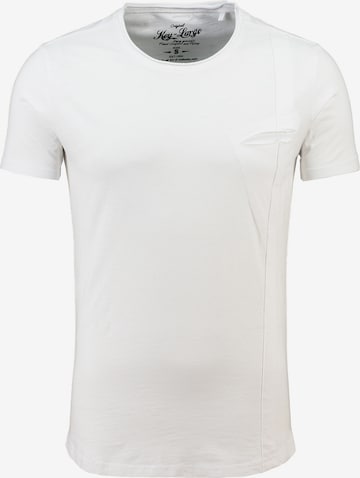 Key Largo T-Shirt 'Mt Philippo' in Weiß: predná strana