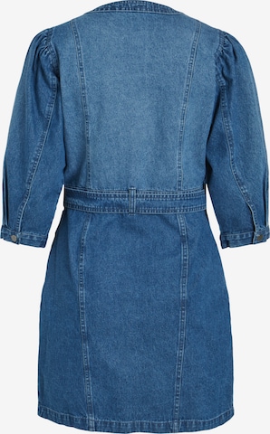 VILA Shirt Dress 'RITTAS' in Blue