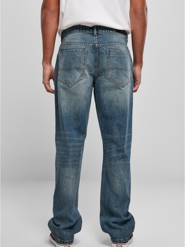 Urban Classics Loosefit Jeans in Blau