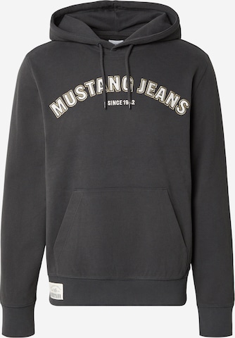 juoda MUSTANG Megztinis be užsegimo 'Eden': priekis