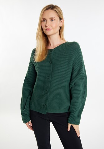 Cardigan usha WHITE LABEL en vert : devant