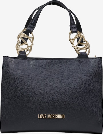 Sac bandoulière 'JC4006PP1' Love Moschino en noir : devant