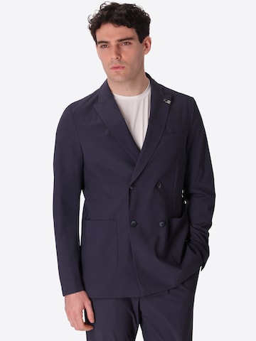 Coupe regular Veste de costume 'Sequoia' Distretto12 en bleu : devant