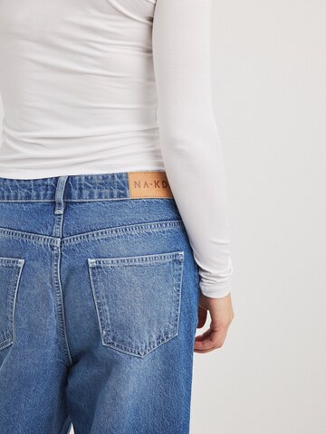 NA-KD Loosefit Jeans in Blau