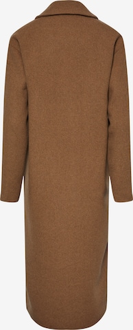 PIECES Between-Seasons Coat 'ALICE' in Brown