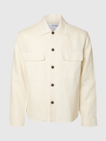 SELECTED HOMME Tussenjas in Beige