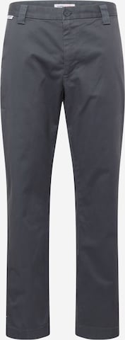 Tommy Jeans - regular Pantalón 'Dad' en gris: frente