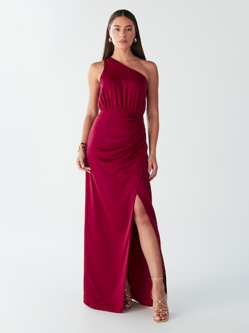 BWLDR Jurk in Rood: voorkant