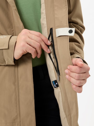 VAUDE Outdoor jacket 'Skomer' in Beige