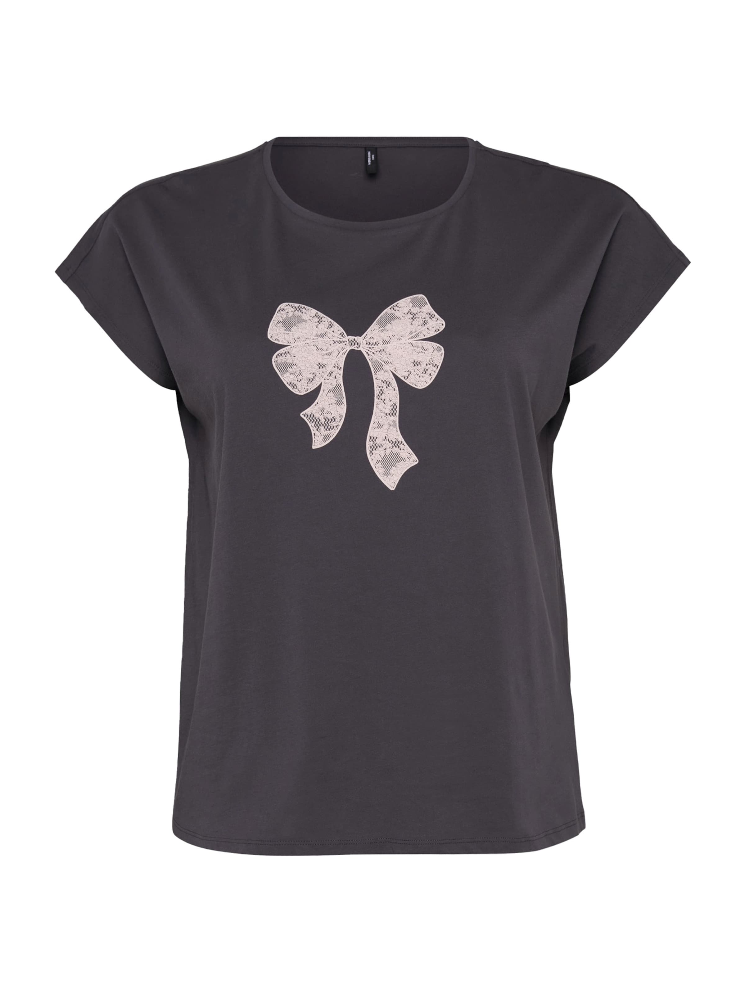 Vero Moda Curve Tričko 'VMCCECILIE AVA' - Sivá: predná strana