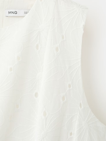 MANGO Kleid 'Nola' in Weiß
