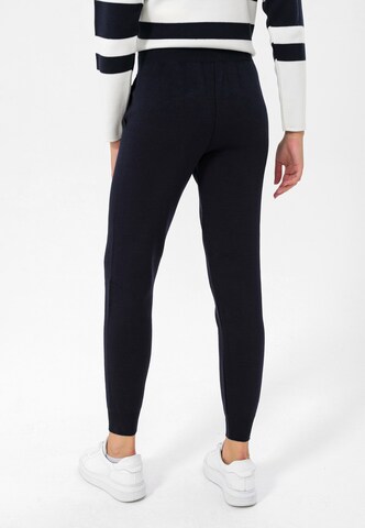 Coupe slim Pantalon Jimmy Sanders en bleu