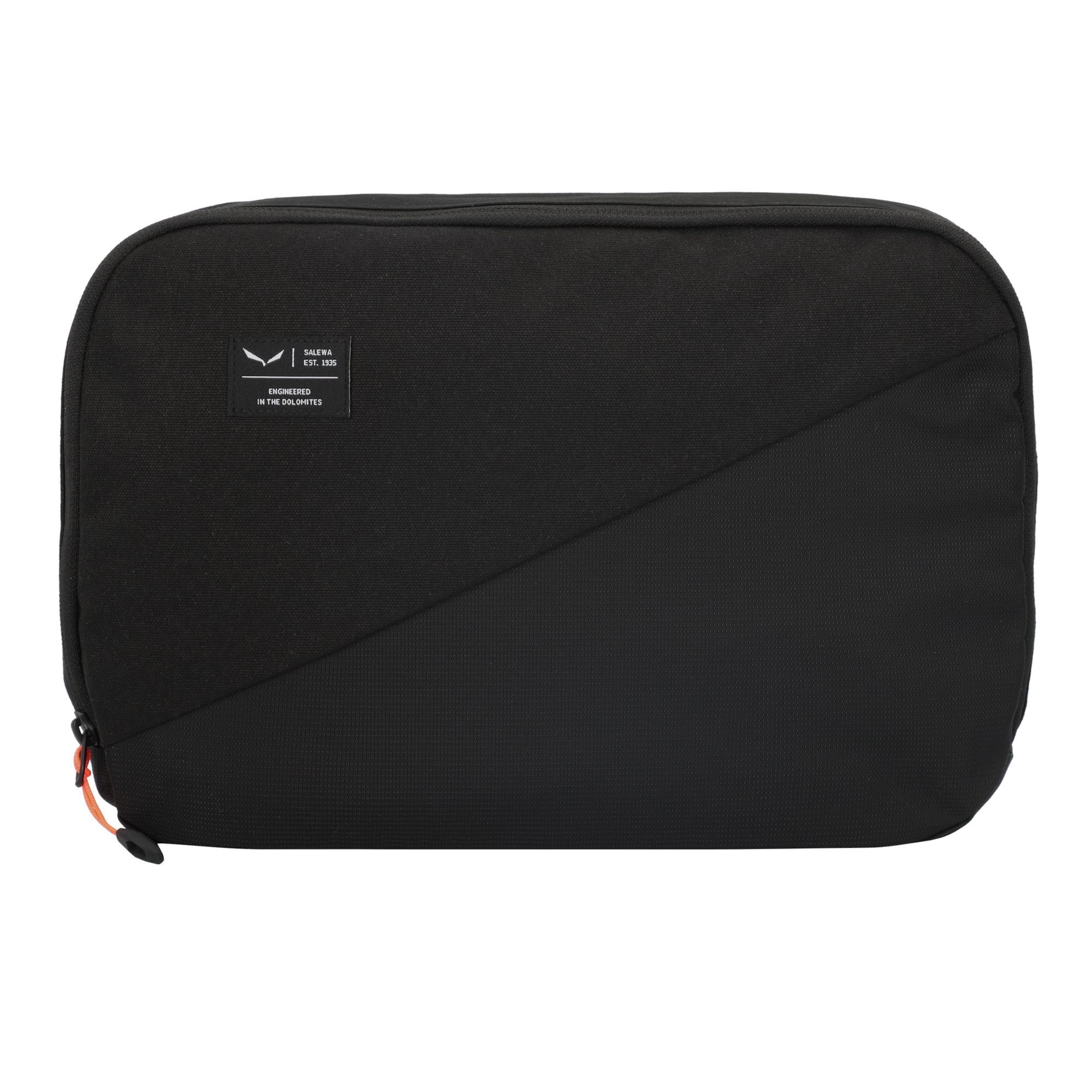 SALEWA Kulturtasche 'Fanes' in Schwarz: Vorderseite