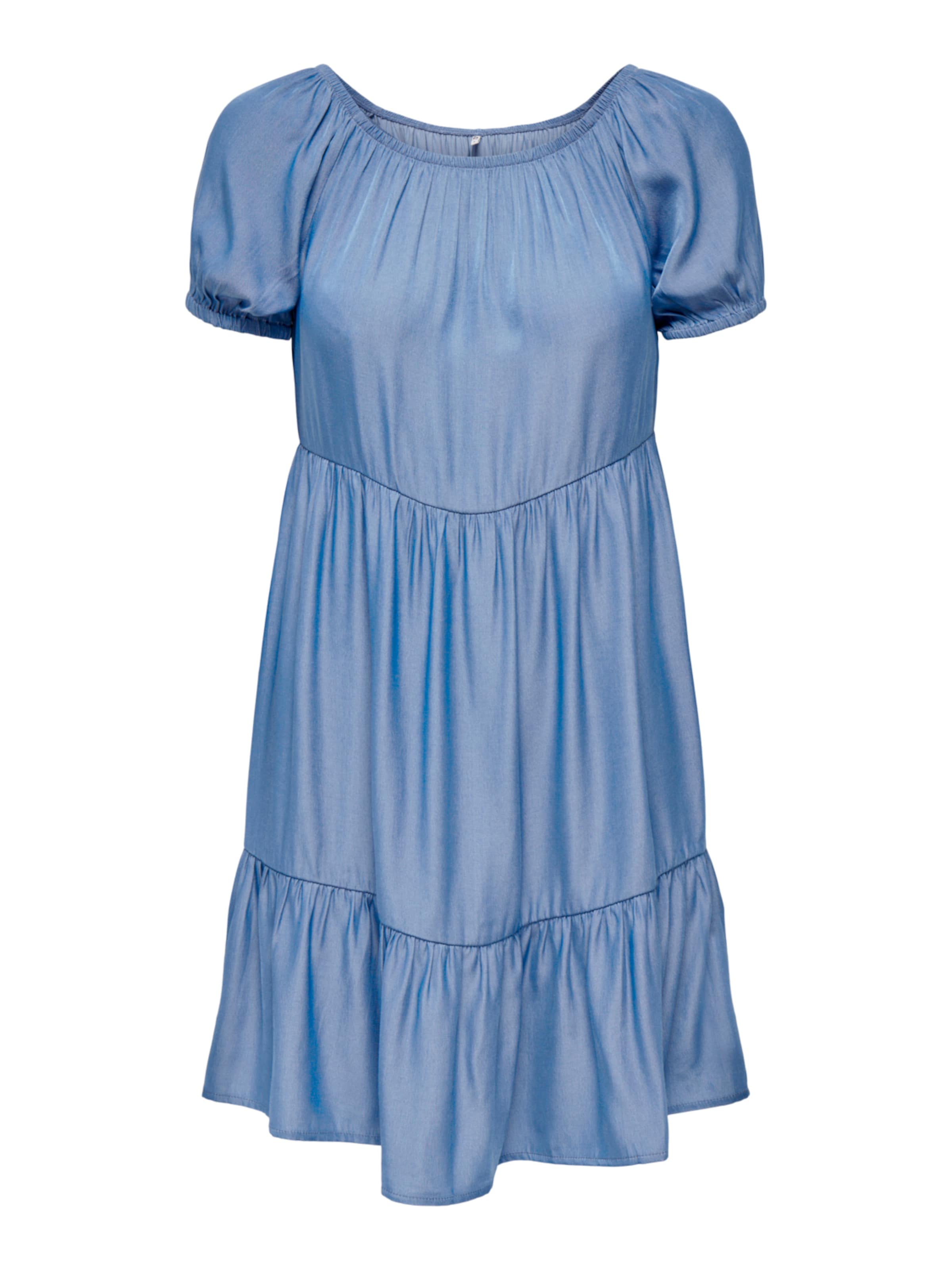 JDY Robe d’été 'Rianna' en bleu denim, Vue avec produit