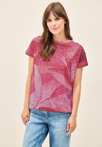 CECIL T-Shirt in Rot: Vorderseite