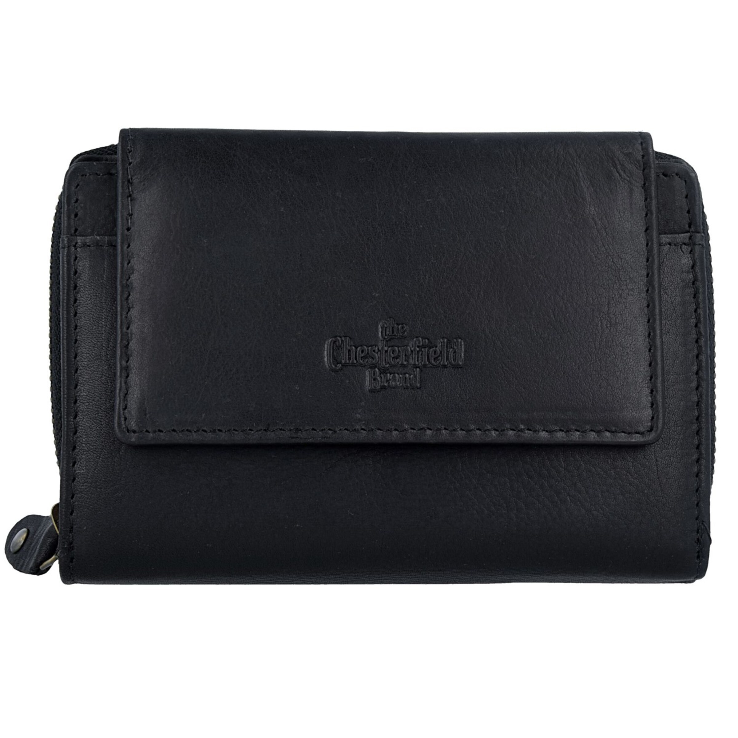 The Chesterfield Brand Wallet 'Ascot' in Black: front