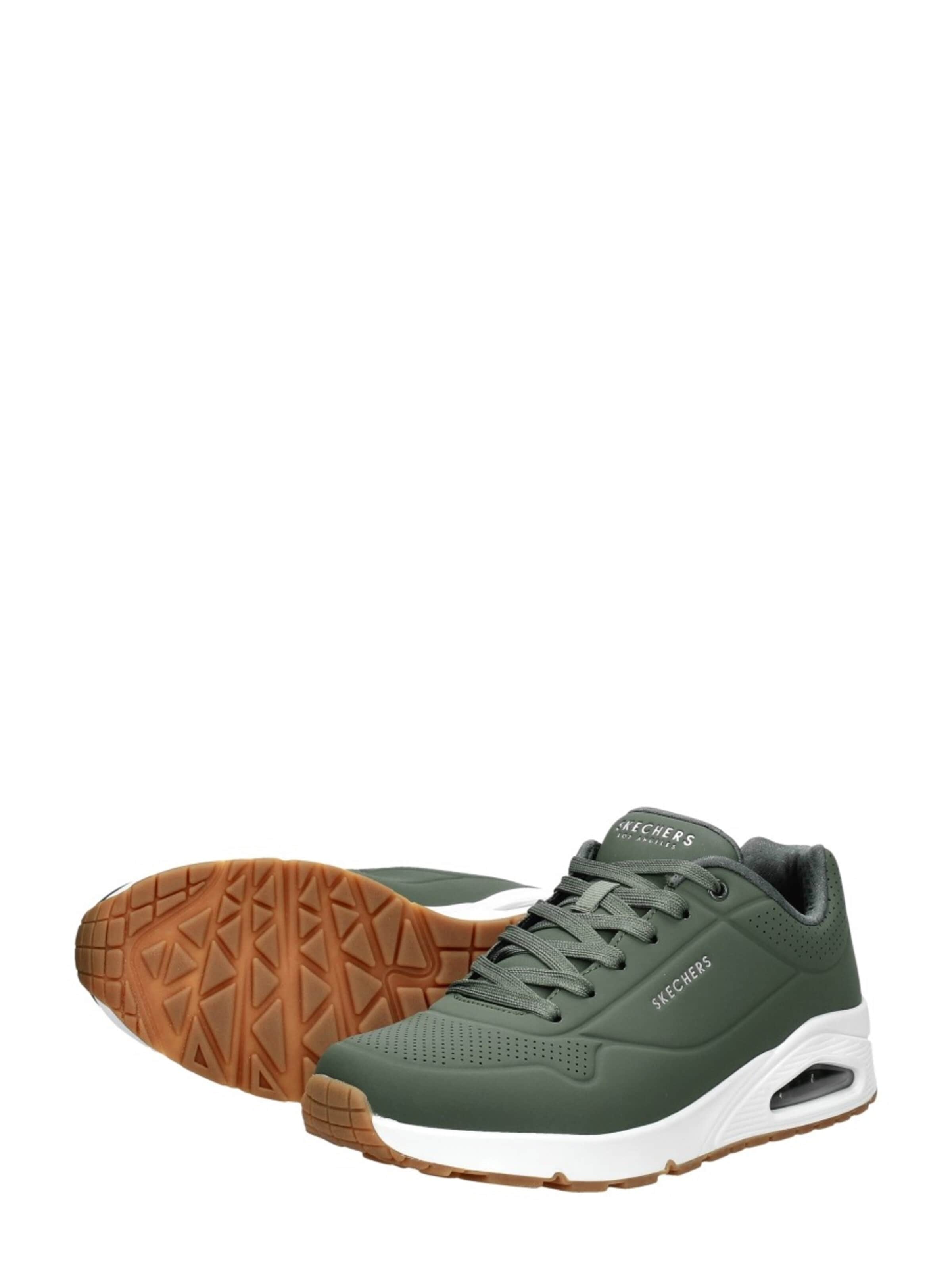 SKECHERS Sneakers laag 'Uno - Stand On Air' in Groen