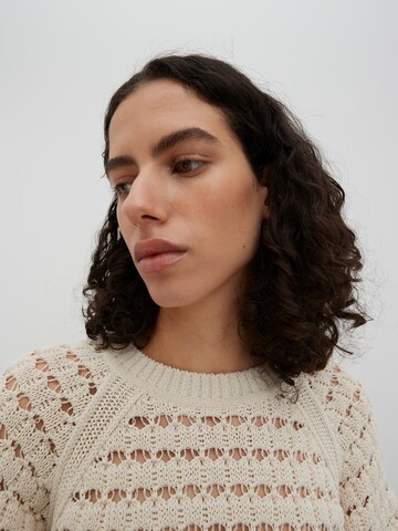 Pullover 'Tiare' di EDITED in beige